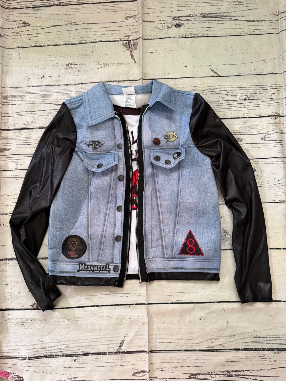 Stranger things hellfire club jacket costume